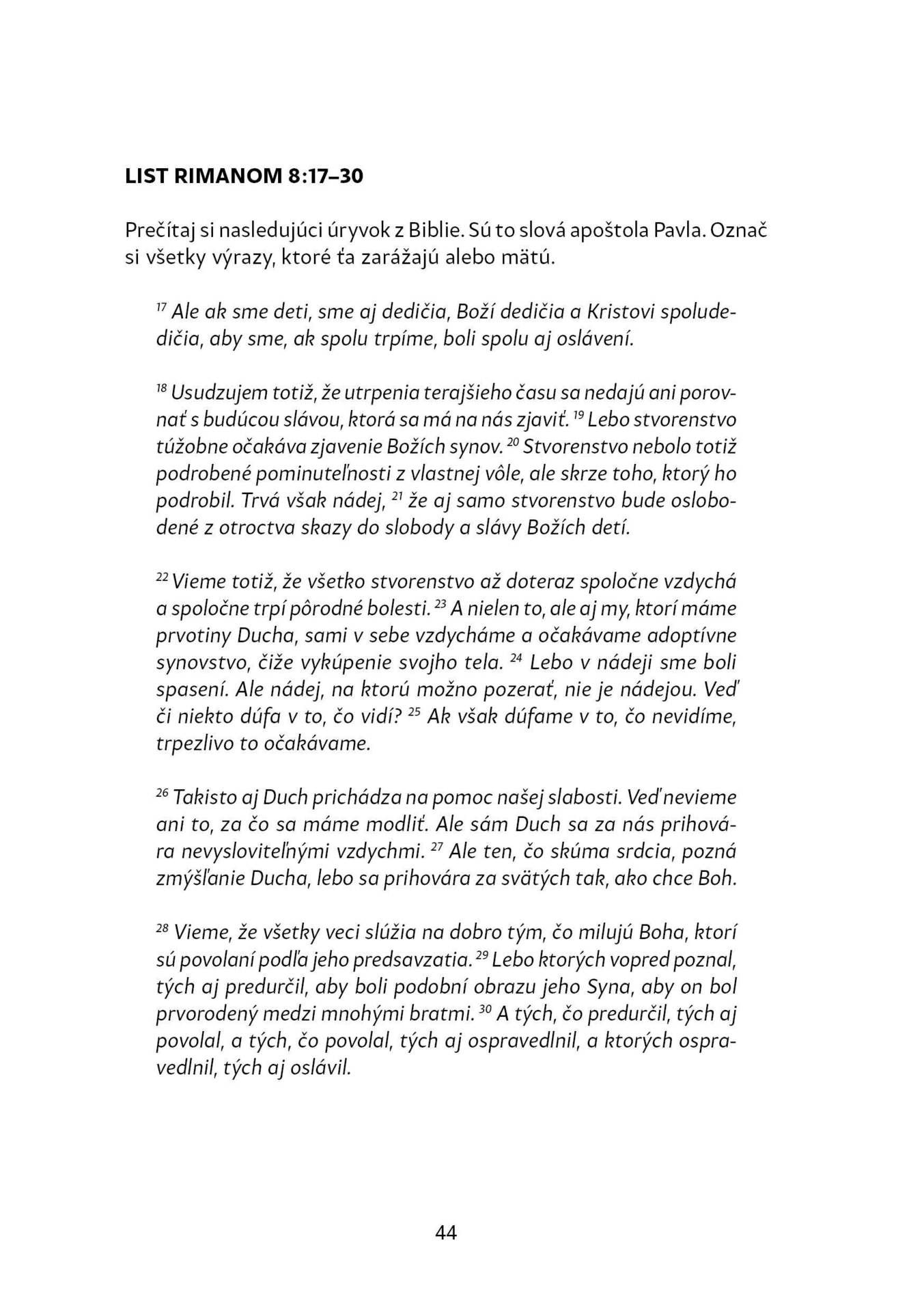 Život s Ježišom - Obrázek 5