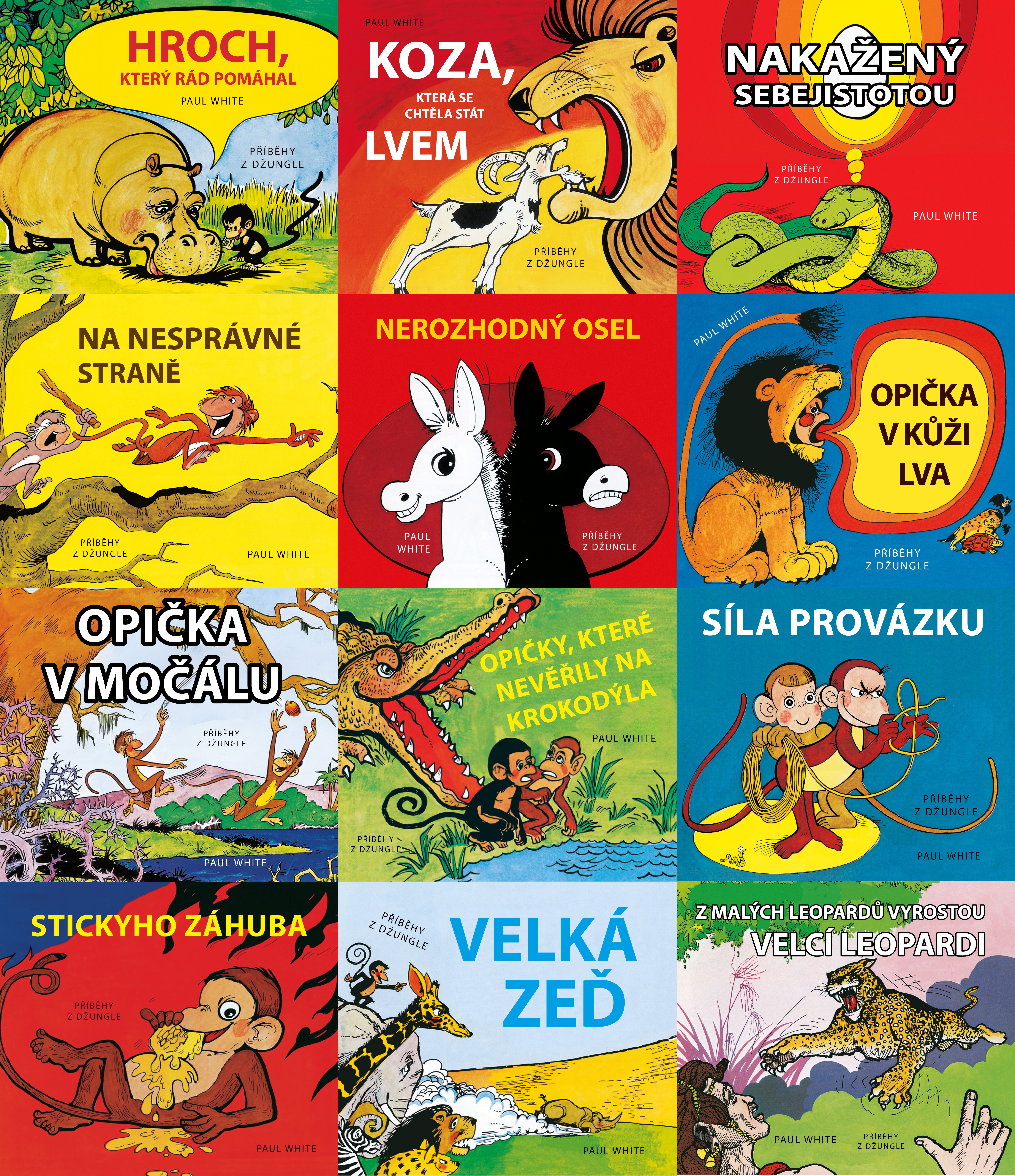 Příběhy z džungle (12 ks)