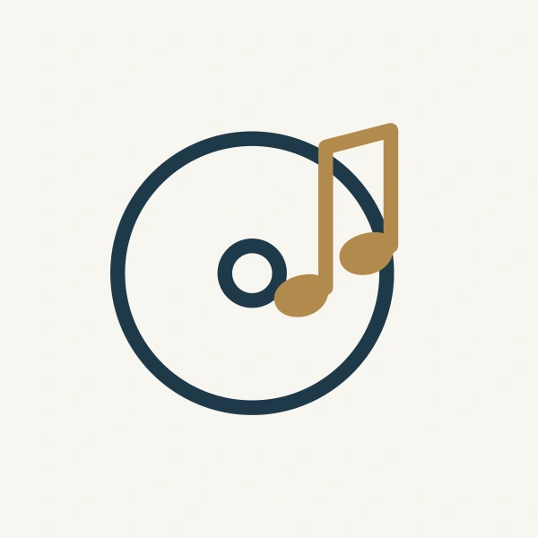Audioknihy a hudba na CD