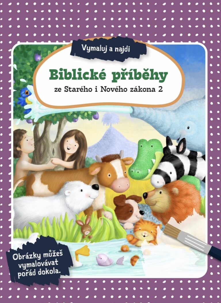 Vymaluj a najdi - Biblické příběhy 2
